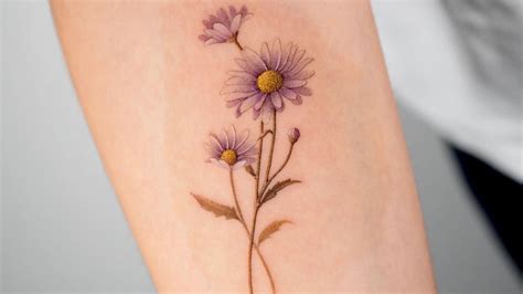 What's The Meaning Of An Aster Flower Tattoo?