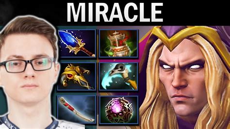 Invoker Dota Gameplay Miracle With 18 Kills And Spirit Vessel YouTube