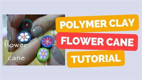 Polymer Clay Tutorial Flower Cane Basic Youtube