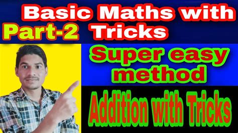 How To Solve Vedic Math Short Trick For Additions Basic Mathematics