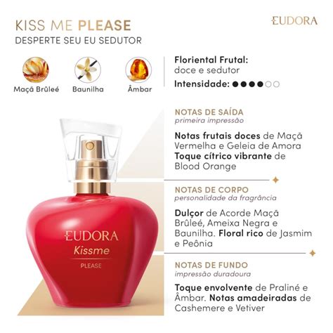 Eudora Kiss Me Please - Kiss Me Please Desodorante Colônia 50ml | Eudora