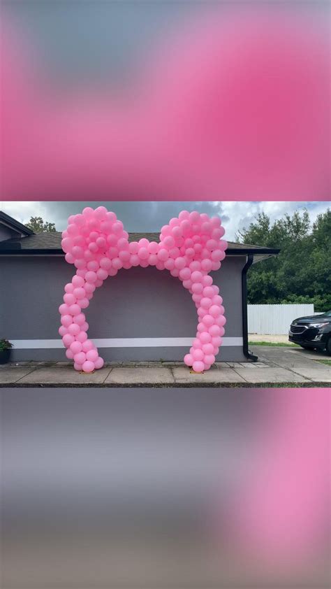 Minnie Mouse Balloon Arch Ideas