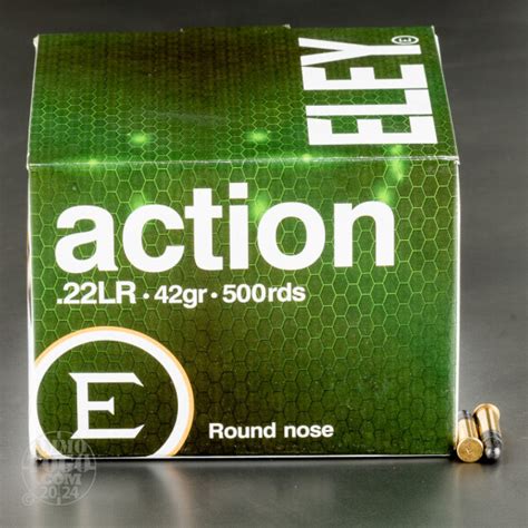 Bulk Eley 22 Long Rifle Lr Ammo For Sale 500 Rounds