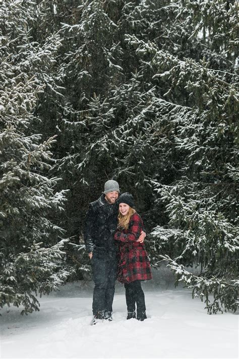 Scarborough Bluffs Winter Engagement