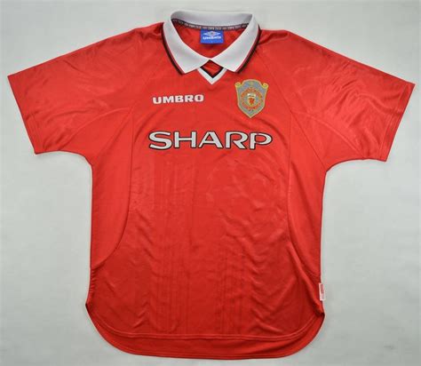 1997 00 MANCHESTER UNITED SHIRT L Football Soccer Premier League