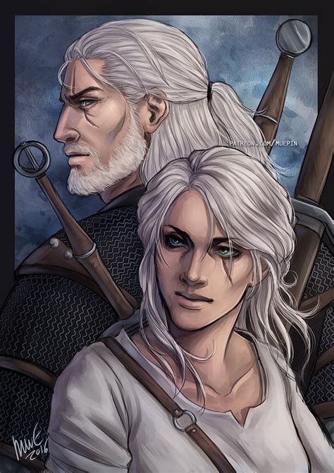 Geralt and Ciri - Witcher 3 by muepin on DeviantArt