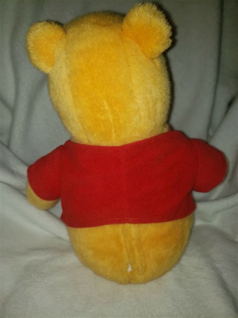 Vintage Winnie The Pooh Talking Plush Bear 1994 Mattel Disney EBay