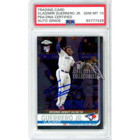 Vladimir Guerrero Jr Topps Chrome Update Autograph Rookie