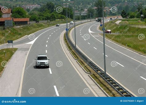 Motorway Stock Image Image Of Transport Bend Motorway 33379269