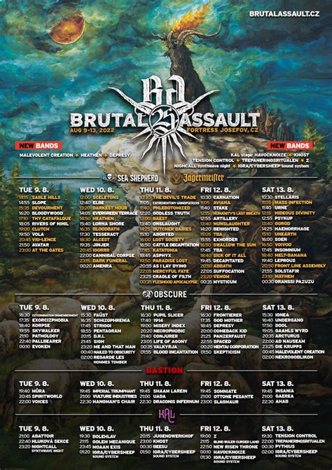 Brutal Assault P Edstavuje Program Festivalu Hudebn Knihovna Cz