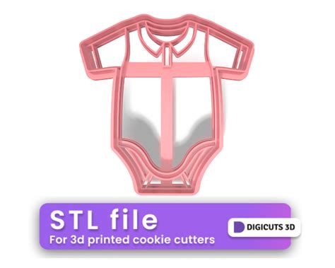 Archivo STL Body Cortador De Galletas Para Baby Shower STLModelo De