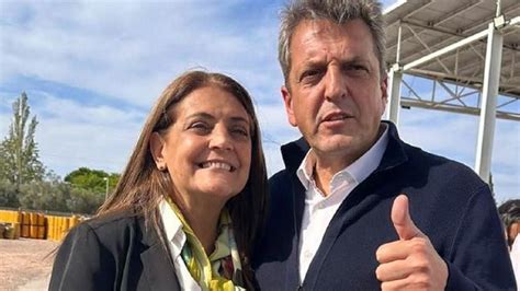 Quién Es La Mujer Que Más Representa A Sergio Massa En Mendoza Mdz Online