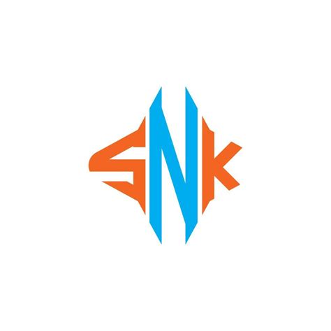 SNK letter logo creative design with vector graphic 8467700 Vector Art at Vecteezy