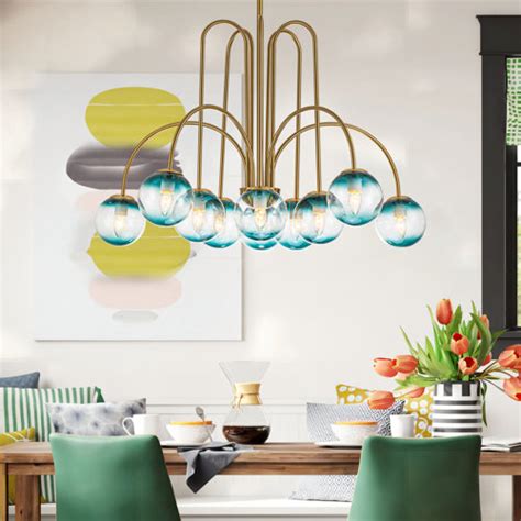 Willa Arlo Interiors Lowndes Light Dimmable Sphere Chandelier