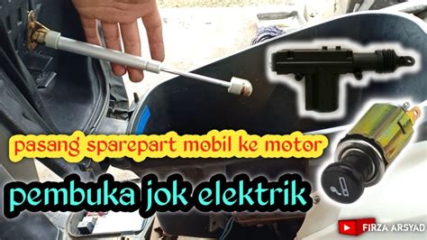 Pasang Central Lock Di Motor YouTube