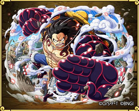 Monkey D Luffy Gear Four Bounceman One Piece Treasure Cruise Wiki