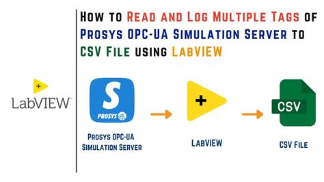 How To Read And Log Multiple Tags Of Prosys OPC UA Simulation Server To