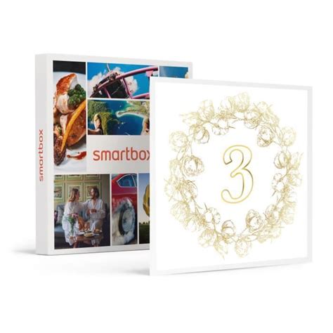 SMARTBOX Noces de froment 3e anniversaire de mariage de rêve