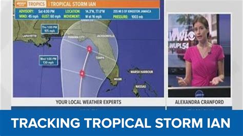 Saturday Tropical Storm Ian 4 P M Update Ian Set To Strengthen Soon