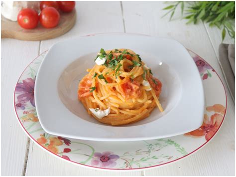 Pasta Robiola E Pomodorini Ricetta Di Misya