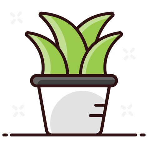 Planta En Maceta Iconos Gratis De Naturaleza