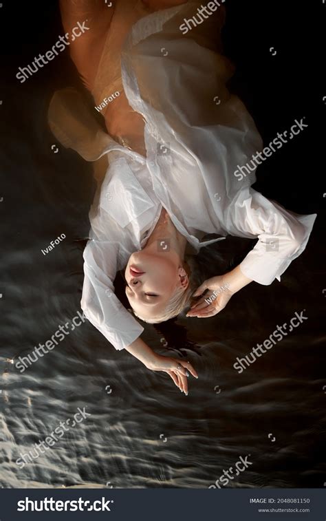 Sexy Woman Water Sunset Beautiful Blonde Stock Photo 2048081150 Shutterstock
