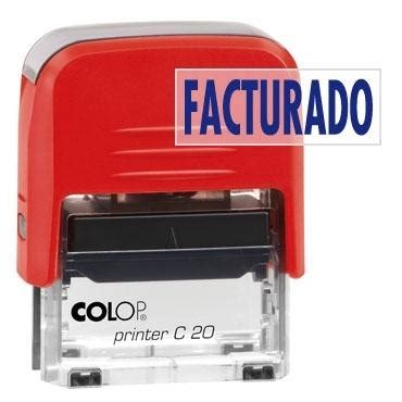 SELLO AUTOMATICO FORMULA COLOP PRINTER C20 38X14 MM FACTURADO