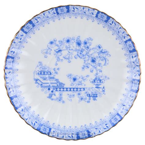 Untertasse F R Suppe Jumbotasse Seltmann Weiden Dorothea China Blau