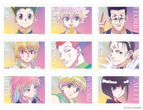 Hunter×hunter クラピカ Ani Art Clear Label クリアファイル キャラクターグッズ その他の画像1