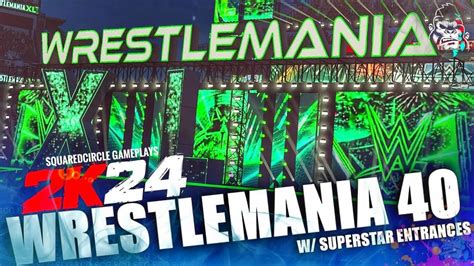 Wrestlemania Modded Arena W Entrances Ft Roman Reigns Cm Punk