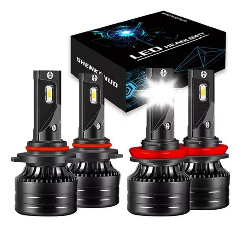 Kit De Focos Led Luz Alta Y Baja 30000 Lm 9005 H11 Para Mazd Cuotas