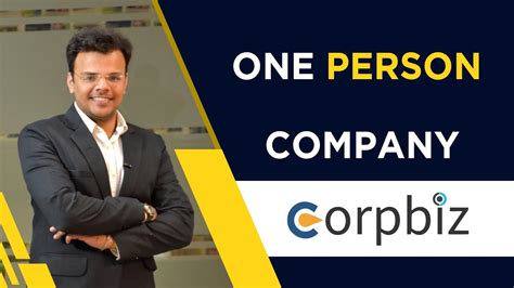 One Person Company Opc Registration