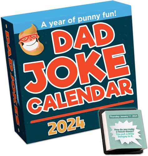 Thats So Dad Dad Joke Calendar 2024 Page A Day Tear Off