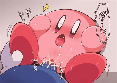 Rule 34 2017 Cum Cum Inside Duo Erection Female Female Focus Highres Japanese Text Kirby Kirby