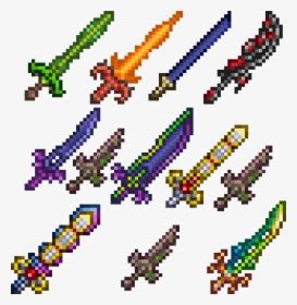 Terra Blade Crafting - Terra Blade Terraria Crafting, HD Png Download , Transparent Png Image ...