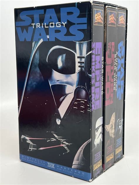 Star Wars Trilogy THX Widescreen Collector S Box Set VHS Theatrical