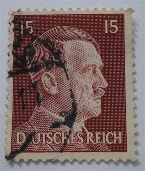 15 Reichspfennig Adolf Hitler 1889 1945 Cancelar Adolf Hitler