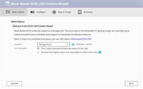 Cómo crear y usar el servicio del destino iSCSI en un QNAP NAS QNAP ES