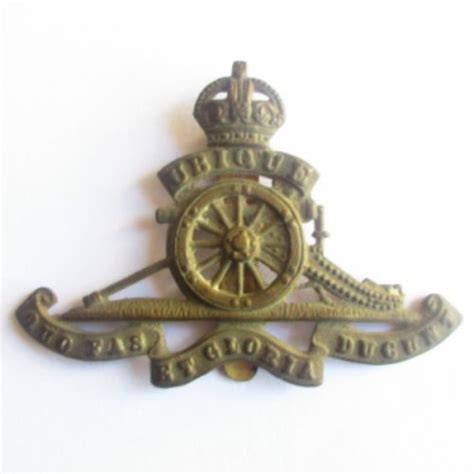 Other Badges Insignia Royal Artillery Regiment Ubique Quo Fas Et