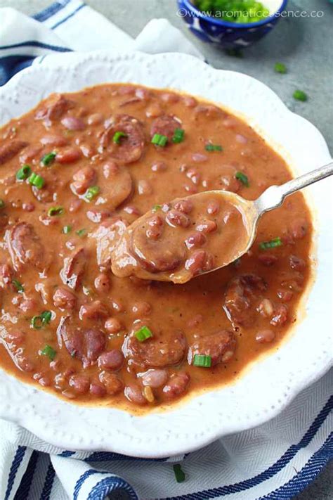 Instant Pot Red Beans And Rice With Sausage Recipe Aromatic Essence