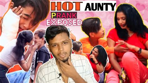 Hot Aunty Prank Roast Exposed Hunter Kasera Youtube