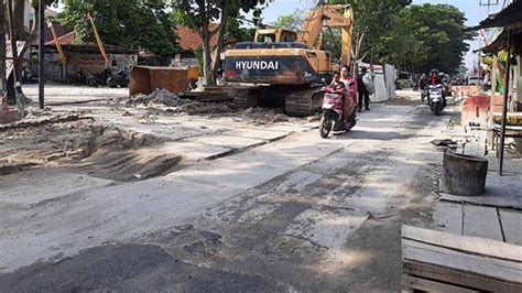 Masih Ada Ruas Jalan Rusak Di Lokasi IPAL Kontraktor Pelaksana Akui