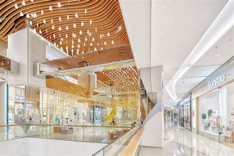 Кубообразные потолки для торгового центра от Мехбуд | Retail design ...