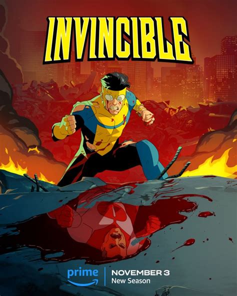 Watch the bloody new Invincible trailer from New York Comic Con