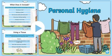 Personal Hygiene Powerpoint Teaching Resource Lesson Twinkl Worksheets Samples