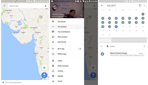 View Manage Your Location History Using Google Maps Timeline