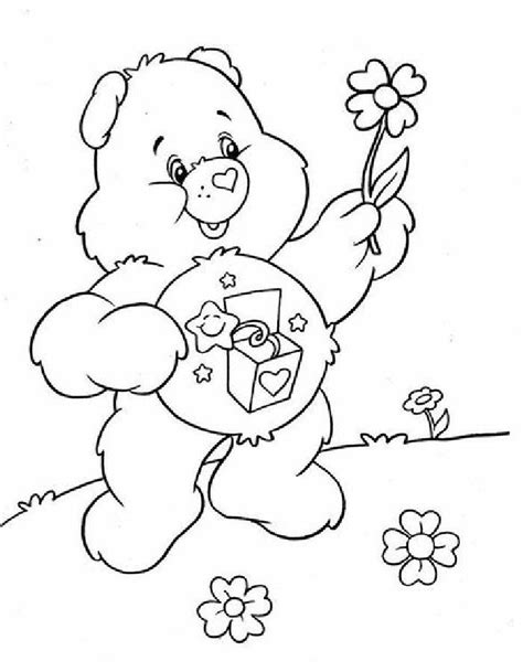 Care Bear Pictures To Color Coloring Page