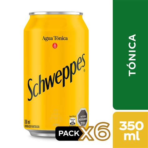 Pack Schweppes Agua T Nica Ml Lata Supermercado De Licores