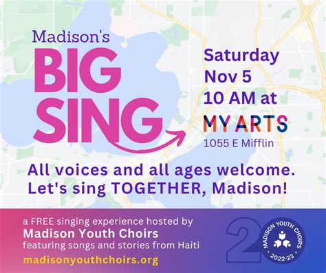 The Big Sing - Madison Youth Choirs