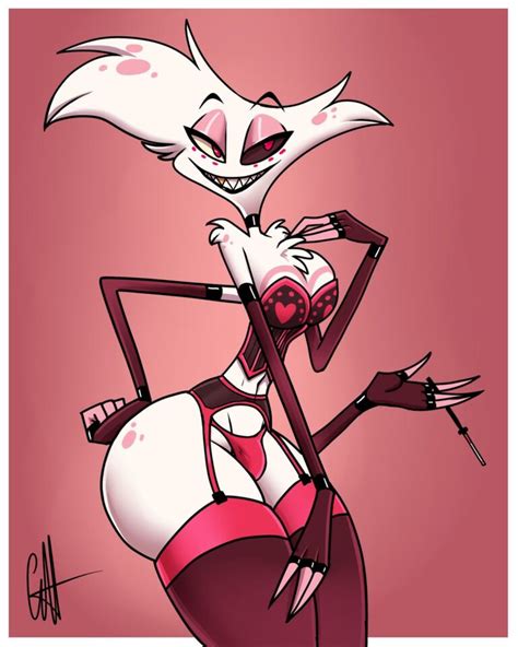 Angel Dust Hazbin Hotel Panties Underwear Stockings Crossdressing